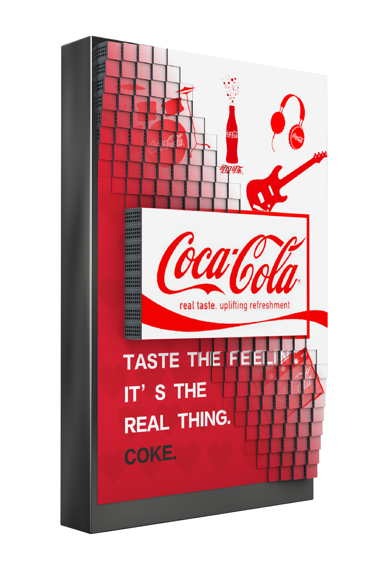 3D robotic LED display